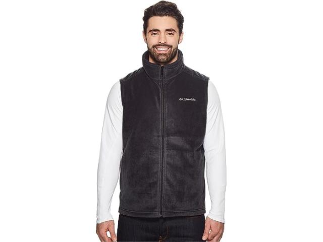 (取寄) コロンビア メンズ ビッグ アンド トール スティーンズ マウンテン ベスト Columbia men Columbia Big & Tall Steens Mountain Vest Black