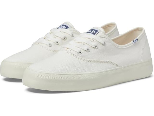 (取寄) ケッズ チャンピオン GN Keds Champion Gn White Canvas