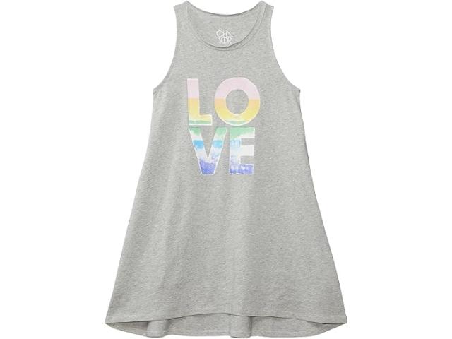 (取寄) チェイサー キッズ ガールズ コットン ジャージ タンク ドレス (トドラー/リトル キッズ) Chaser Kids girls Chaser Kids Cotton Jersey Tank Dress (Toddler/Little Kids) Heather Greyの通販は 9,337円