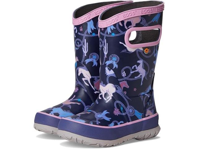 (取寄) ボグス キッズ キッズ レインブーツ ロデオ ホーシズ (トドラー/リトル キッド/ビッグ キッド) Bogs Kids kids Rainboot Rodeo Horses (Toddler/Little Kid/Big Kid) Purple Multiの通販は 20,290円