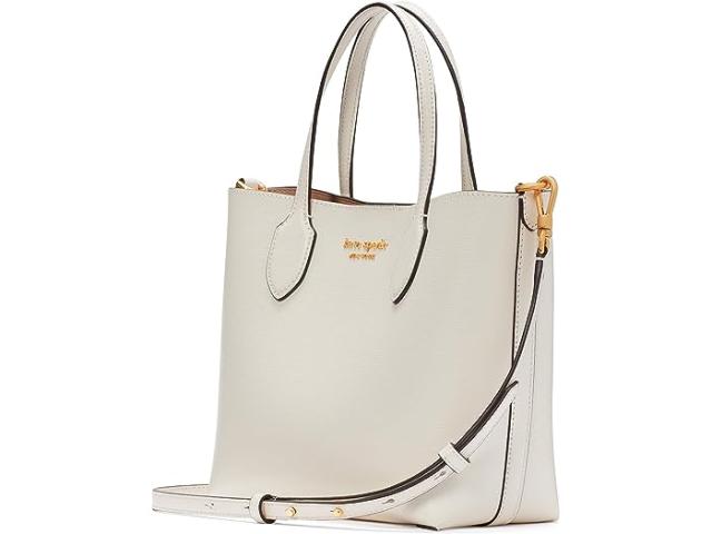 (取寄) ケイトスペード レディース ブリーカー サフィーノ レザー ミディアム クロスボディ トート Kate Spade New York women Kate Spade New York Bleecker Saffiano Leather Medium Crossbody Tote Creamの通販は 27,112円