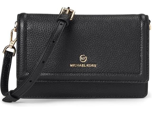 (取寄) マイケルコース レディース ジェット セット チャーム スモール フォン クロスボディ MICHAEL Michael Kors women Jet Set Charm Small Phone Crossbody Black