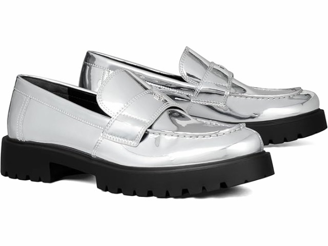 (取寄) トリーバーチ レディース クラシック ラグ ローファーズ Tory Burch women Tory Burch Classic Lug Loafers Argentoの通販は