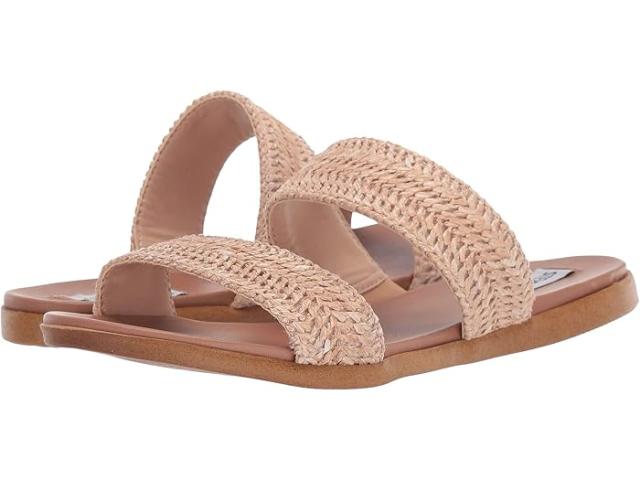 (取寄) スティーブマデン レディース デュアル フラッツ サンダル Steve Madden women Steve Madden Dual Flat Sandal Natural Raffiaの通販は