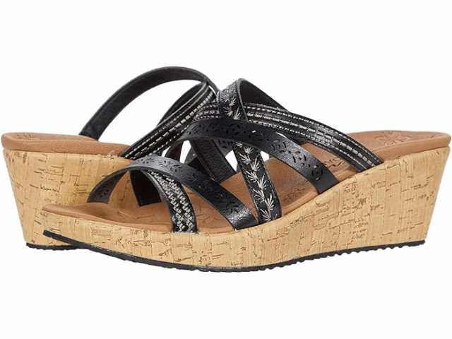 (取寄) スケッチャーズ レディース ビバリー - タイガー ポッセ SKECHERS women SKECHERS Beverlee - Tiger Posse Blackの通販は 17,900円