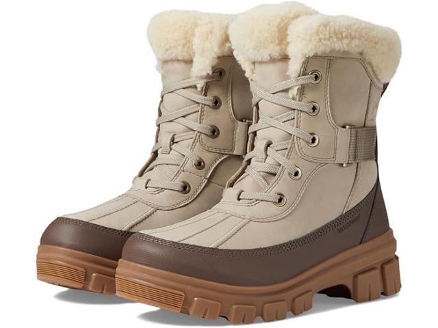 (取寄) ソレル レディース チボリ V パルク ウォータープルーフ SOREL women SOREL Tivoli V Parc Waterproof Omega Taupe/Gum 10