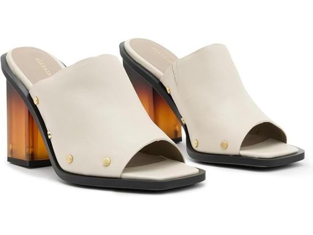 (取寄) オールセインツ レディース ケリー プレキシ ミュール AllSaints women AllSaints Kelly Plexi Mule Parchment Whiteの通販は