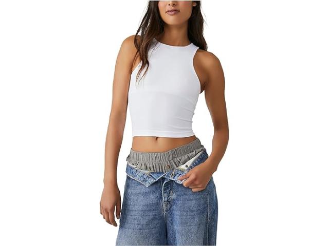 (取寄) フリーピープル レディース クリーン ラインズ カミ Free People women Free People Clean Lines Cami White