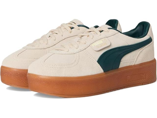 (取寄) プーマ レディース パレルモ シューズ PUMA women Palermo Elevata Shoes Alpine /Green Terrain