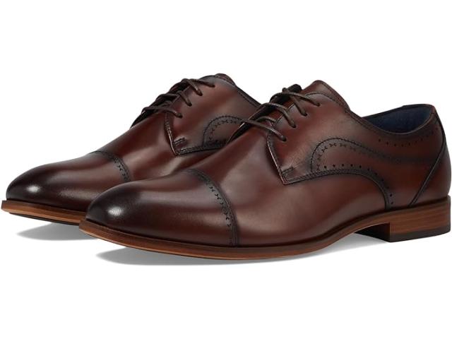 (取寄) ステイシー アダムス メンズ ブライアント キャップ トゥ レースアップ Stacy Adams men Bryant Cap Toe Lace-Up Brown