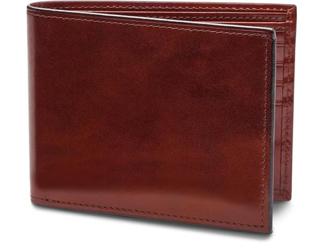 (取寄) ボスカ メンズ オールド レザー コレクション - コンチネンタル Id ウォレット Bosca men Bosca Old Leather Collection - Continental ID Wallet Dark Brown Leather