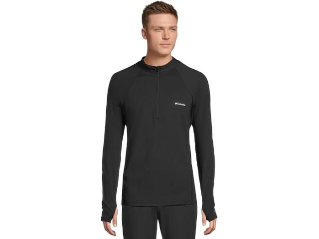 (取寄) コロンビア メンズ ミッドウエイト ストレッチ ロング スリーブ ハーフ ジップ トップ Columbia men Columbia Midweight Stretch Long Sleeve Half Zip Top Black 1の通販は 18,350円