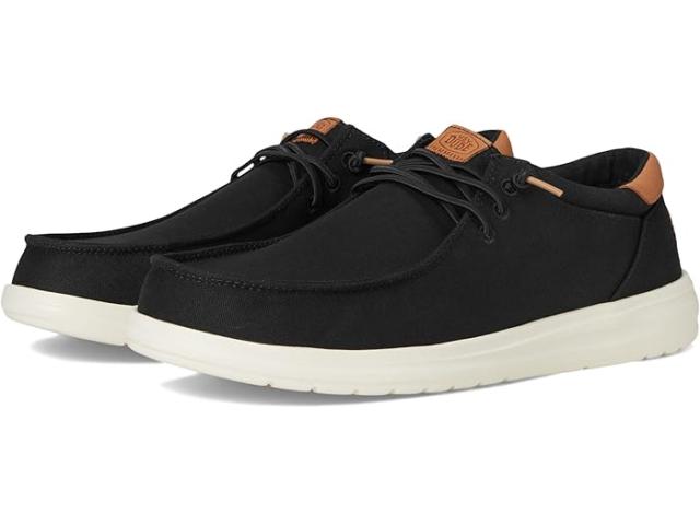 (取寄) ヘイ デュード メンズ ポール キャンバス Hey Dude men Paul Canvas Black