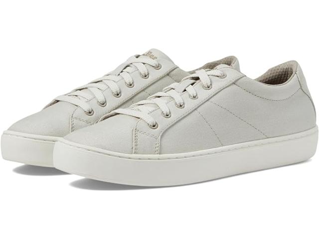 (取寄) エルエルビーン レディース エコ ベイ キャンバス スニーカー レースアップ L.L.Bean women Eco Bay Canvas Sneaker Lace-Up Silver Birch