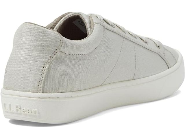 (取寄) エルエルビーン レディース エコ ベイ キャンバス スニーカー レースアップ L.L.Bean women Eco Bay Canvas Sneaker Lace-Up Silver Birch