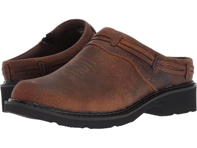 (取寄) ローパー レディース レースズ Roper women Laces Brown Crazy Horse Leather