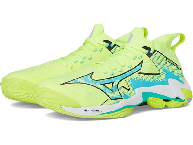 (取寄) ミズノ ウェーブ ライトニング ネオ 3 Mizuno Wave Lightning Neo 3 Neo Lime/Misty Blue