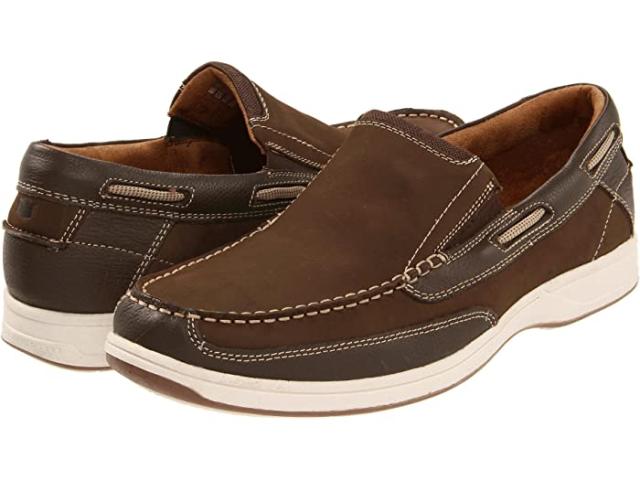 (取寄) フローシャイム メンズ レイクサイド スリップ Florsheim men  Lakeside Slip Brown Nubuck