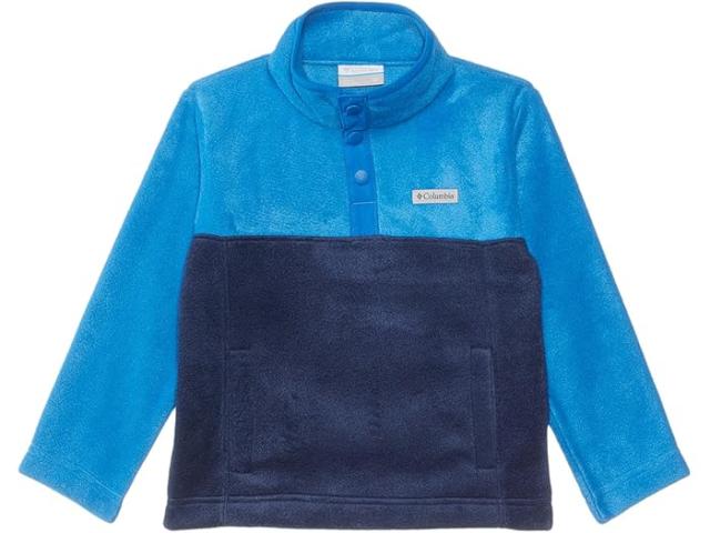 (取寄) コロンビア キッズ キッズ スティーンズ マウンテン リ 1/4 スナップ フリース プルオーバー (トドラー) Columbia Kids kids Steens Mountain II 1/4 Snap Fleece Pullover (Toddler) Collegiate Navy/Bright Indigoの通販は