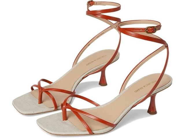 (取寄) ベロニカ ビアード レディース カテリーナ Veronica Beard women Caterina Persimmon Red Leather