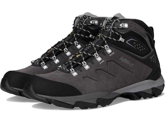 (取寄) アゾロ メンズ アカディア ミッド Lth Gtx Asolo men Acadia Mid Lth GTX Graphite/Black