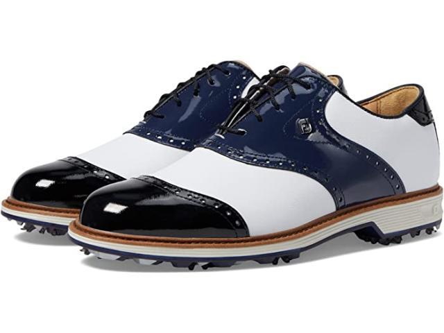 (取寄) フットジョイ メンズ プレミア シリーズ - ウィルコックス FootJoy men FootJoy Premiere Series - Wilcox White/Navy/Blackの通販は 35,451円