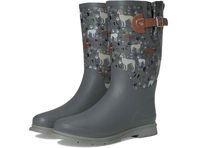 (取寄) ウエスタンチーフ レディース フォー ファー トール レイン ブーツ Western Chief women Faux Fur Tall Rain Boot Puppy Love