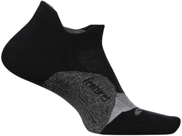 (取寄) フィーチャーズ エリート ライト クッション ノー ショー タブ Feetures Feetures Elite Light Cushion No Show Tab Blackの通販は