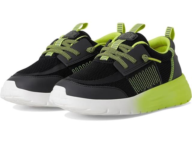 (取寄) ヘイデュードキッズ ボーイズ シロッコ プレイ スポーツ ブロック (リトル キッド/ビッグ キッド) Hey Dude Kids boys Sirocco Play Sport Block (Little Kid/Big Kid) Black/Lime Punchの通販は