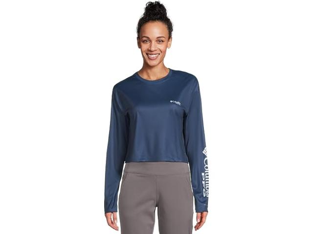 (取寄) コロンビア レディース タイダル ライト パフォーマンス フィッシング ギア X ベントレー ロング スリーブ Columbia women Tidal Light PFG X Bentley Long Sleeve Carbon/PFG W Bentley Tarpon Head