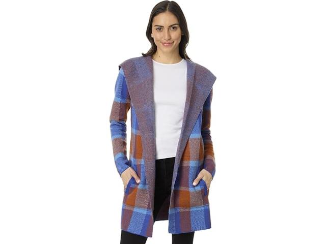 (取寄) トードアンドコー レディース メリノ ハートフェルト ブーディ Toad&Co women Toad&Co Merino Heartfelt Hoodie Umber Plaidの通販は
