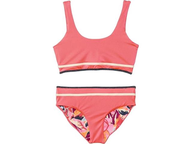 (取寄) マージ キッズ ガールズ レトロ ビキニ セット (リトル キッズ/ビッグ キッズ) Maaji Kids girls Retro Bikini Set (Little Kids/Big Kids) Cerise