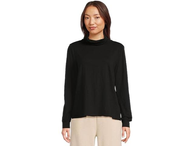 (取寄) モッドオードック レディース ロング スリーブ タートル ネック ティー Mod-o-doc women Long Sleeve Turtle Neck Tee Black