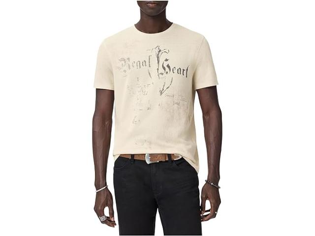 (取寄) ジョン バルベイトス メンズ リーガル ハート ティー John Varvatos men Regal Heart Tee KG7191R25 Faded Twine