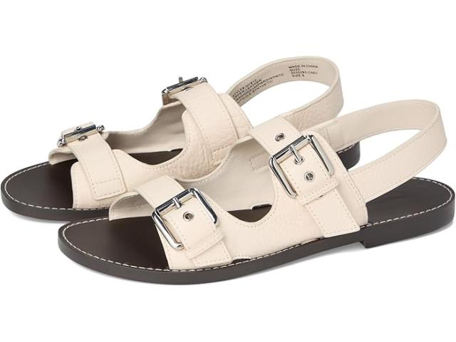 (取寄) メイドウェル レディース インディー ダブル バックル サンダル Madewell women Indie Double Buckle Sandals Ivory