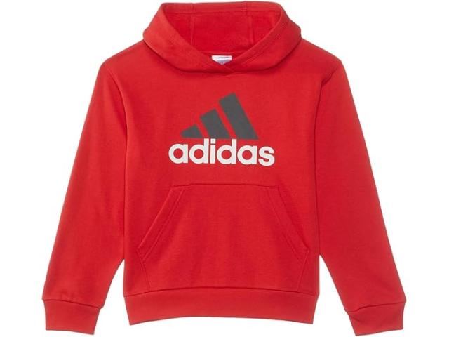 (取寄) アディダス キッズ ボーイズ エッセンシャル フーデット プルオーバー (ビッグ キッド) adidas Kids boys adidas Kids Essential Hooded Pullover (Big Kid) Better Scarletの通販は