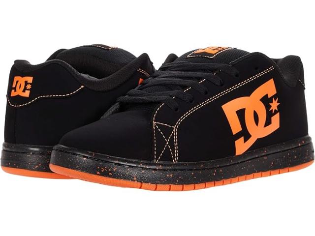 (取寄) DC メンズ カジュアル ロー トップ スケート シューズ スニーカー DC men Gaveler Casual Low Top Skate Shoes Sneakers Black/Orange