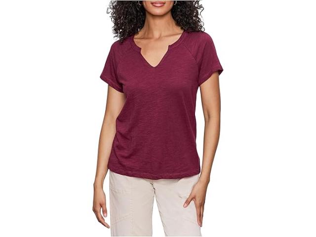 (取寄) サンクチュアリ レディース ノッチ ネック ティー Sanctuary women Notch Neck Tee Night Berry