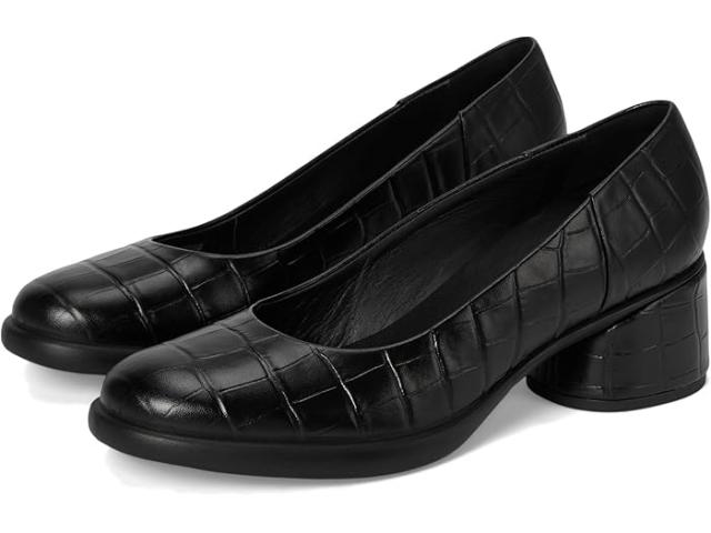 (取寄) エコー レディース スカルプ ラグジュアリー 35mm モダン ポンプ ECCO women ECCO Sculpted Luxury 35MM Modern Pump Black Reptile Printの通販は 37,414円