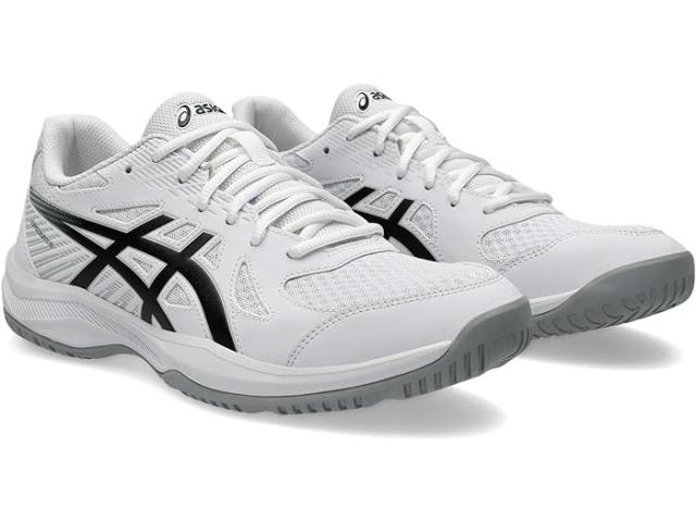 (取寄) アシックス メンズ アップコート 6 バレーボール シューズ ASICS men ASICS Upcourt 6 Volleyball Shoe White/Black