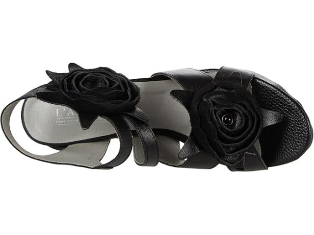 (取寄) ラルティストバイスプリングステップ レディース シェリー L'Artiste by Spring Step women Shelly Black Leather 取寄) ラルティストバイスプリングステップ レディース シェリー L