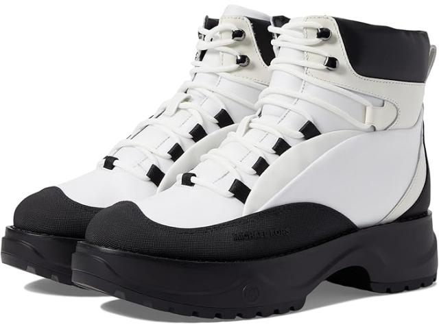 (取寄) マイケルコース レディース デュプリー ハイカー ブーティ MICHAEL Michael Kors women Dupree Hiker Bootie Black/Optic White