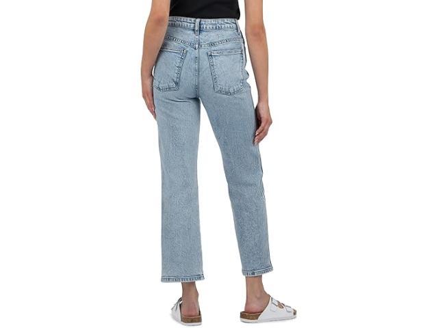 (取寄) カット フロム ザ クロス レディース メリッサ ハイ ライズ ストレート レッグ バック ポケッツ KUT from the Kloth women MELISSA HIGH RISE STRAIGHT LEG -BASIC BACK POCKETS Steadfast With New Vintage Base Wash