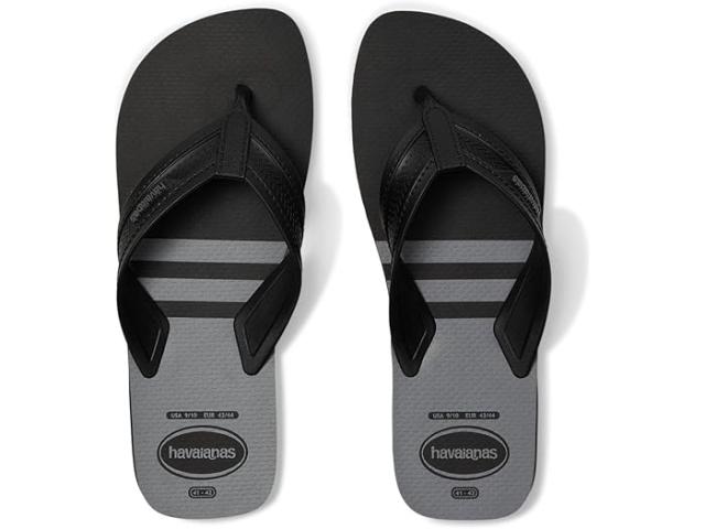 (取寄) ハワイアナス メンズ シティ ベーシック サンダル Havaianas men City Basic Sandals Black/Black/Steel Grey