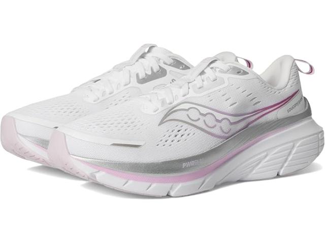 (取寄) サッカニー レディース ガイド 18 Saucony women Guide 18 White/Fuchsia