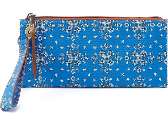 (取寄) ホーボー レディース ヴィダ リスレット HOBO women Vida Wristlet Blue Journey Bandana