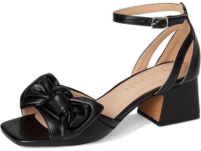 (取寄) ジュルネ コレクション レディース  Journee Collection women Zevi Black PU