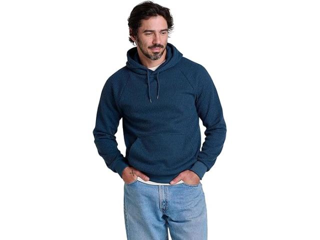 (取寄) トードアンドコー メンズ ビタールート ロング スリーブ ブーディ Toad&Co men Bitterroot Long Sleeve Hoodie Midnight