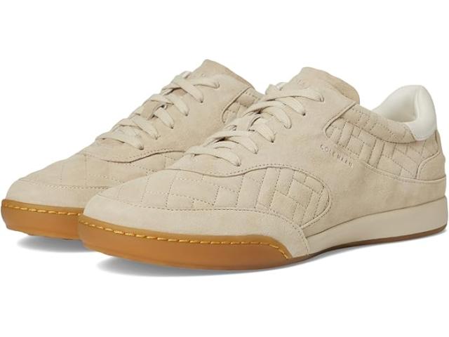 (取寄) コールハーン レディース グランドプロ スニーカー Cole Haan women Grandpro Jazlyn Sneakers Light Sesame Suede/Ivory