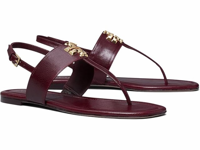 (取寄) トリーバーチ レディース エレノア サンダル Tory Burch women Tory Burch Eleanor Sandal Dark Carmineの通販は